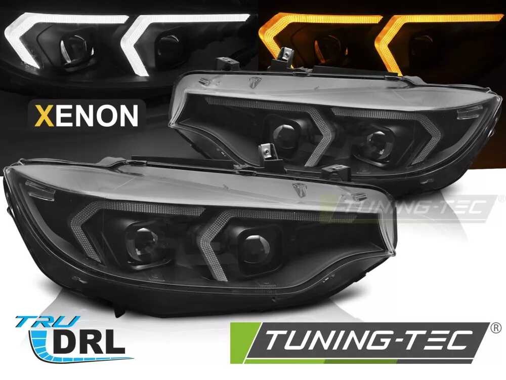 XENON HEADLIGHTS BLACK fits BMW F32/F33 13-17