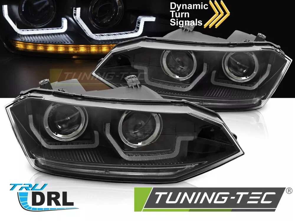 VW POLO VI 2G 17-21  SEQ LED DRL BL