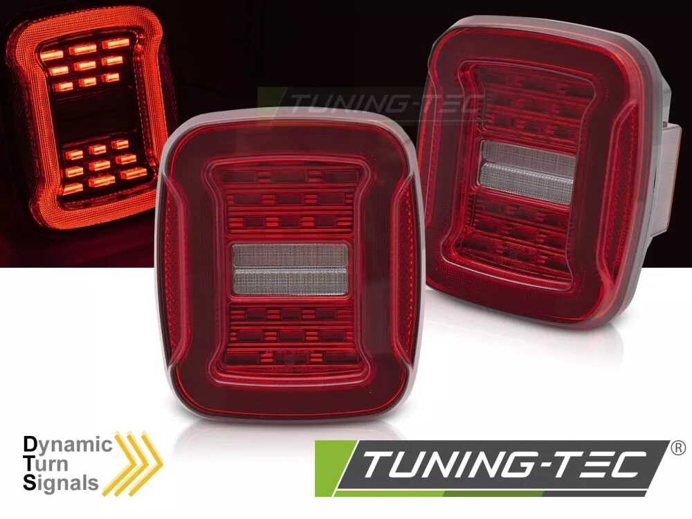 JEEP WRANGLER YJ 91-96 / TJ 96-06 RED WHITE LED