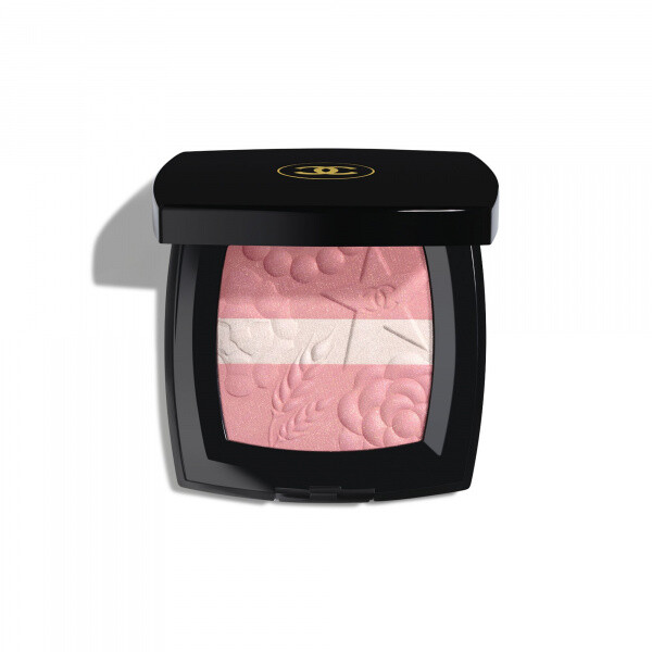 CHANEL LES SIGNES DE CHANEL ROZJASŇUJÍCÍ PUDROVÁ TVÁŘENKA  - ROSE LUMIÈRE 14g 14 g