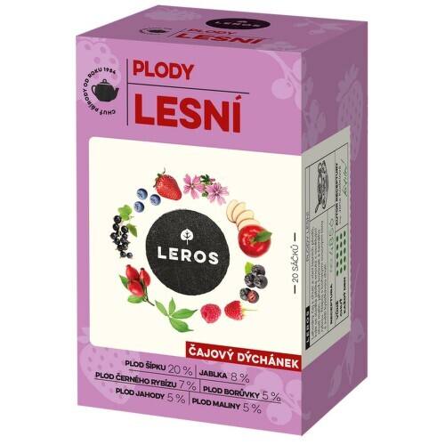 LEROS Čajový dýchánek lesní plody 20x2.2g