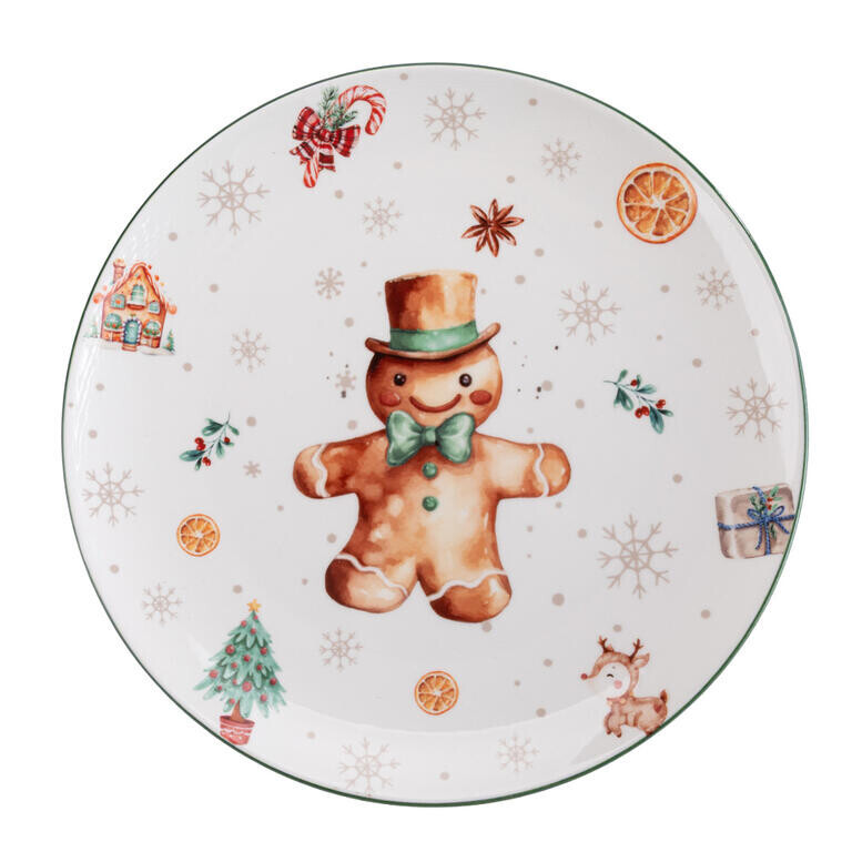 Porcelánový talíř PERNÍČEK 19,5 cm