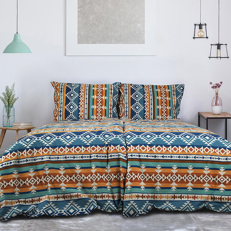 Flanelové ložní povlečení AZTEC SPIRIT