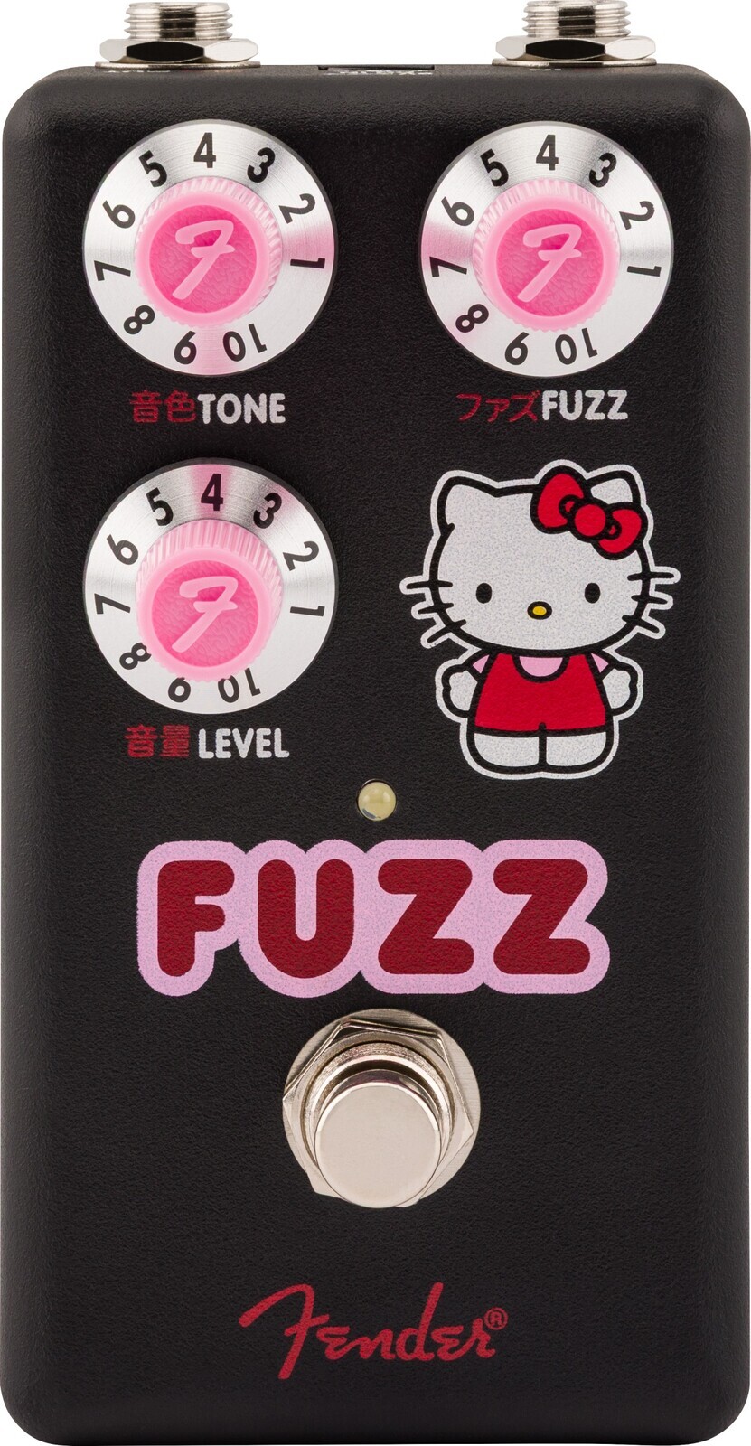 Fender Hello Kitty Black Fuzz Pedal