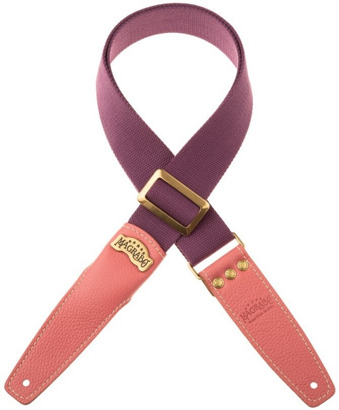 Magrabò Stripe SS Cotton Plum 5 cm, Litchy