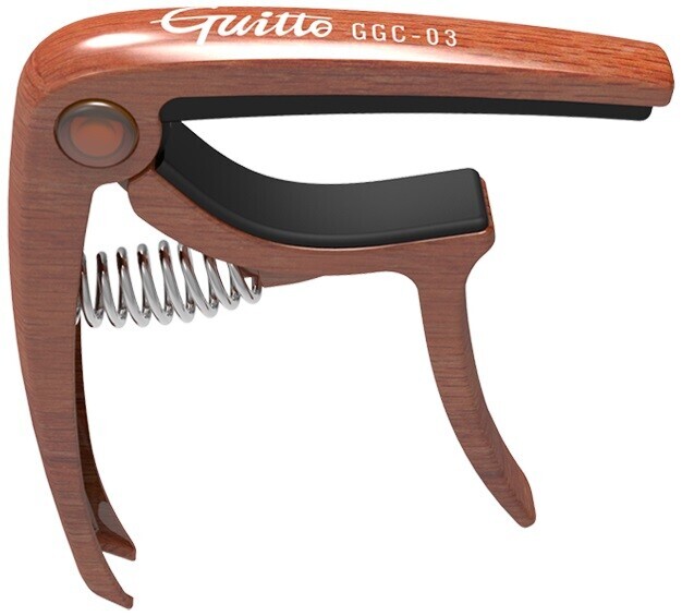 Guitto GGC-03 Metal Capo Wood (rozbalené)