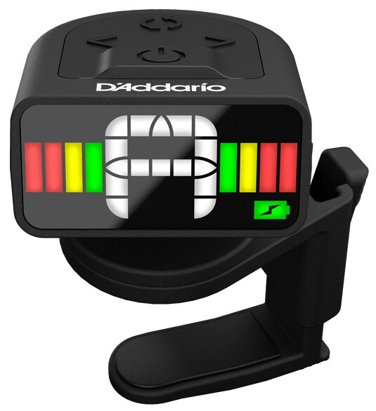 D'Addario USB-C Rechargeable Micro Headstock Tuner