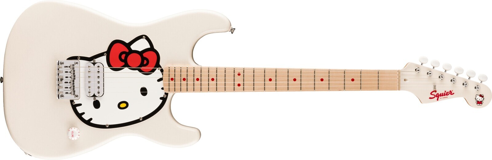 Fender x Hello Kitty White Stratocaster
