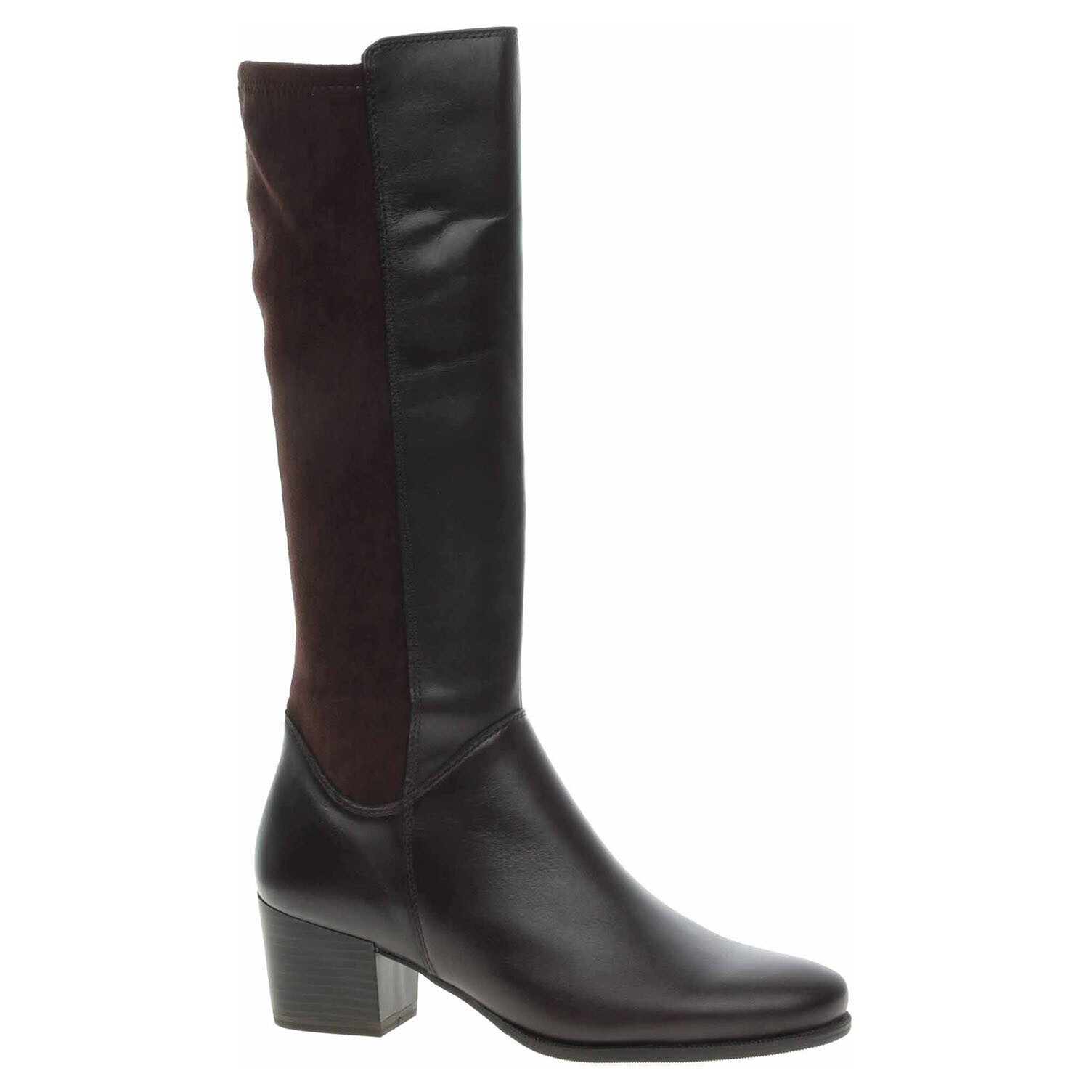 Ecco Dámské kozačky Caprice 9-25504-45 dk brown comb 22501061