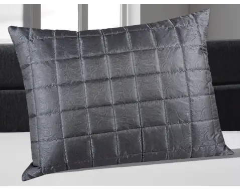 Polštář Sienna 70x90 cm, antracitový