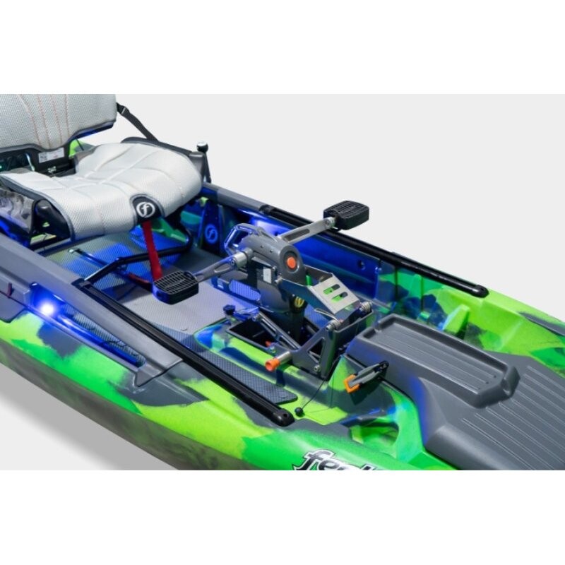 Tričko Geoff Anderson Organic Tee black, orange logo 4XL