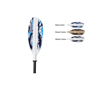 Pádlo FISHING PADDLE ALLOY 2díl 240cm Navy Camo