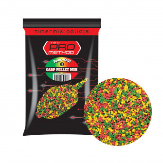 Timár Mix Pro Method Carp Pellet Mix 800 g 1,5 mm Varianta: Jahoda - Krill (MX5591)