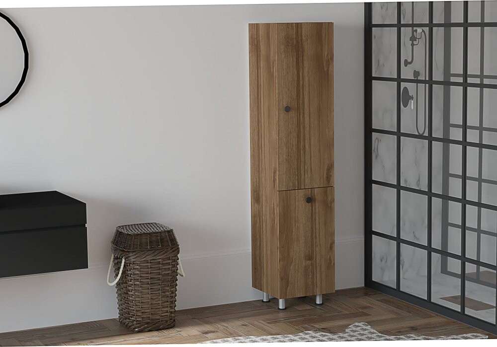 Koupelnová skříňka Lipa - Walnut