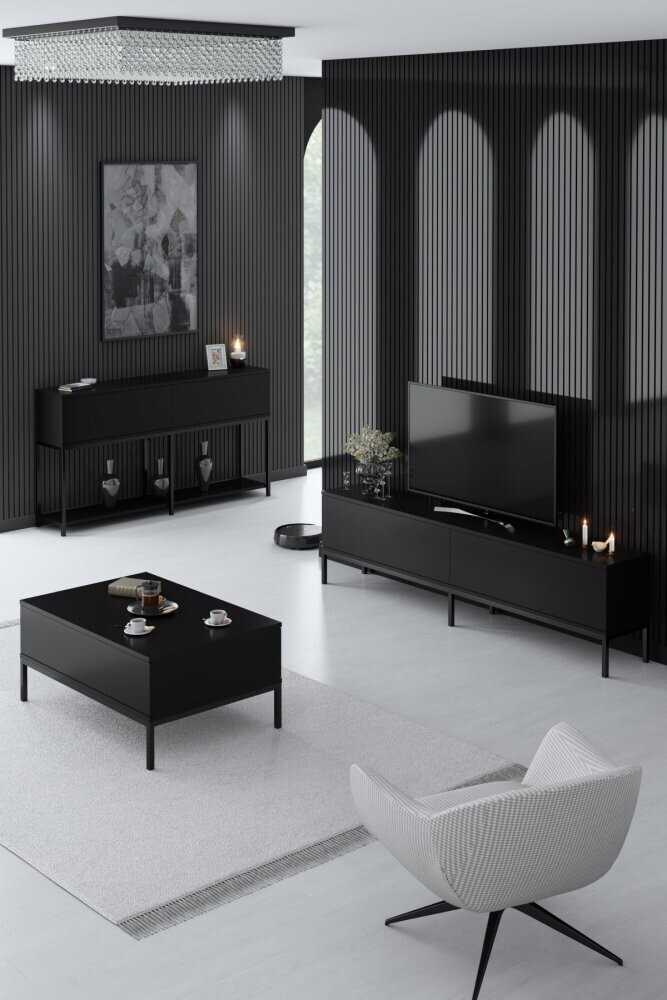 Living Room Furniture Set Lord - Black