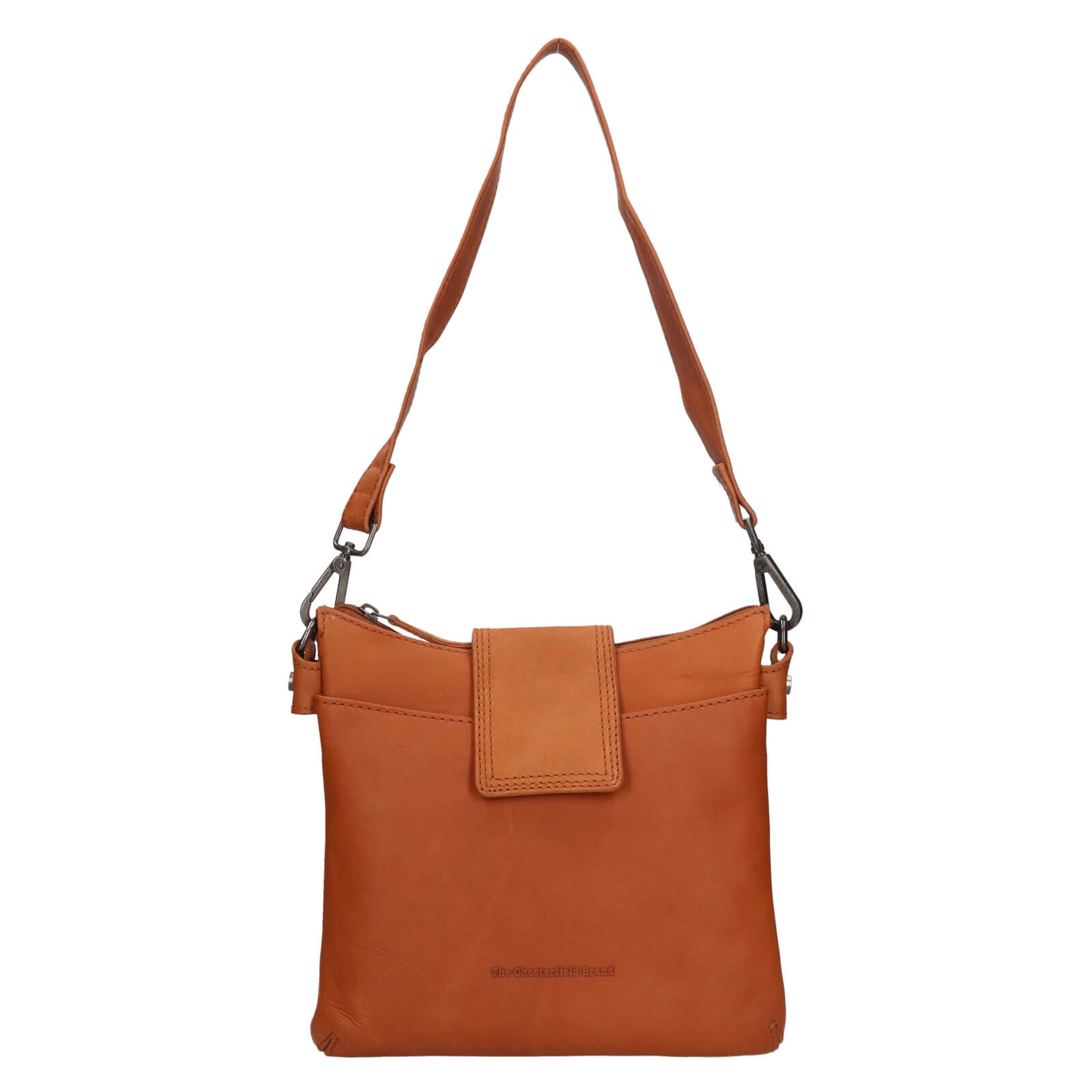 Dámská kožená crossbody kabelka The Chesterfield Brand Calora - koňak
