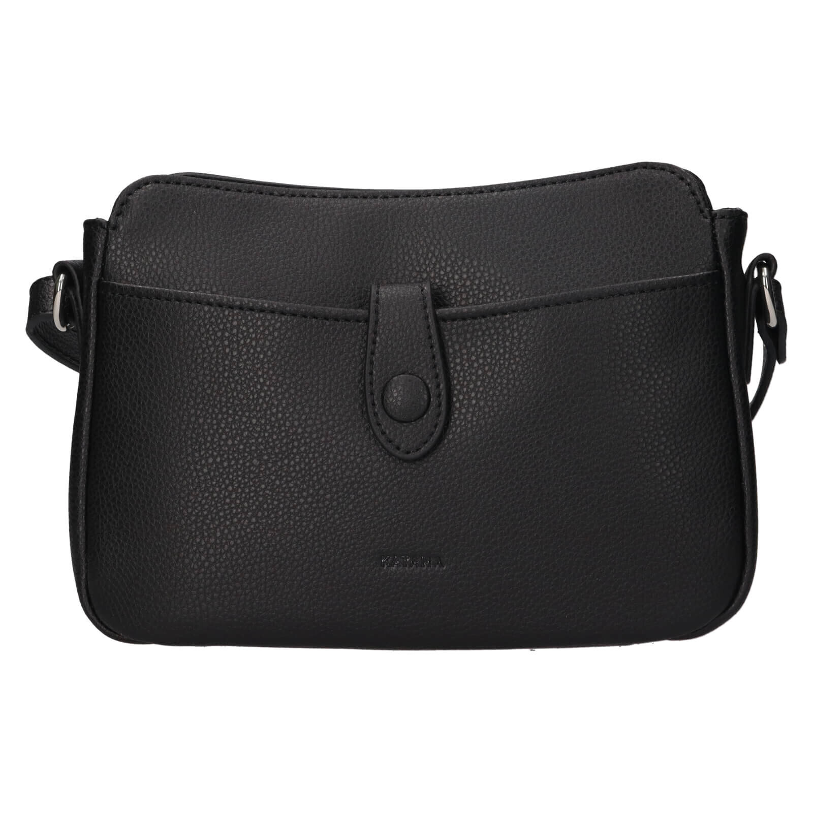 Kožená dámská crosbody kabelka Katana Rezza - černá
