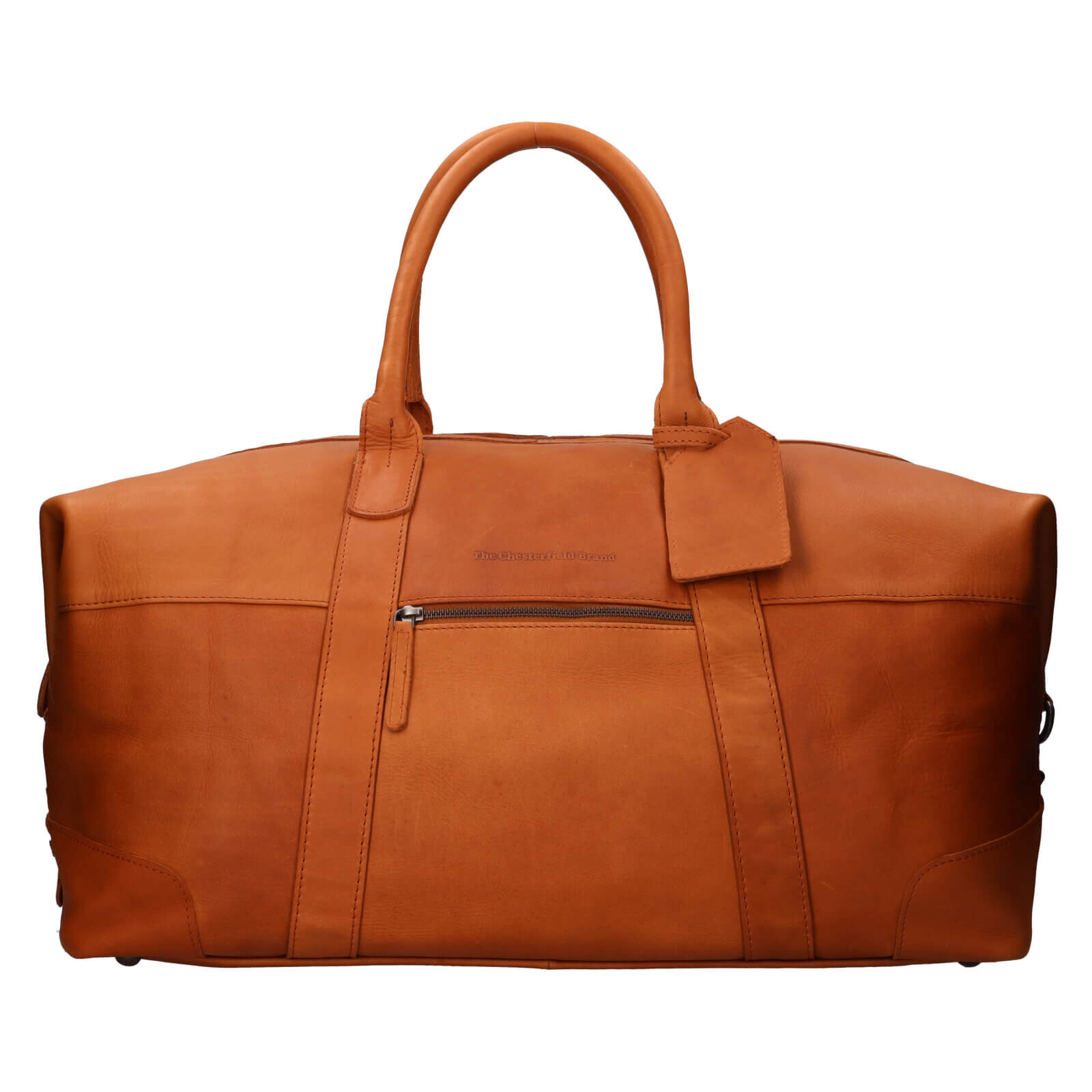 Pánská kožená cestovní taška The Chesterfield Brand Portsmout - koňak