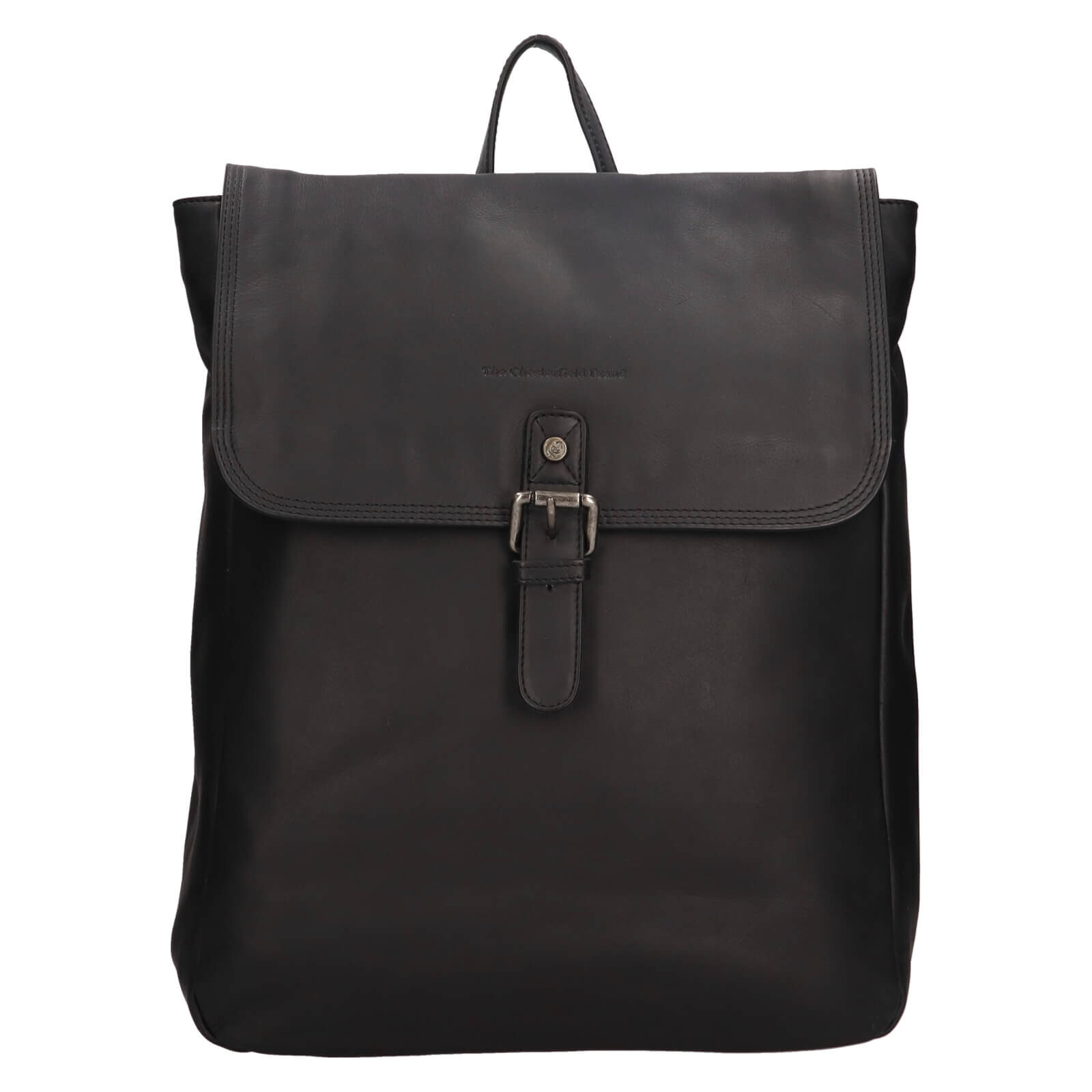 Kožený batoh The Chesterfield Brand Farrow - černá