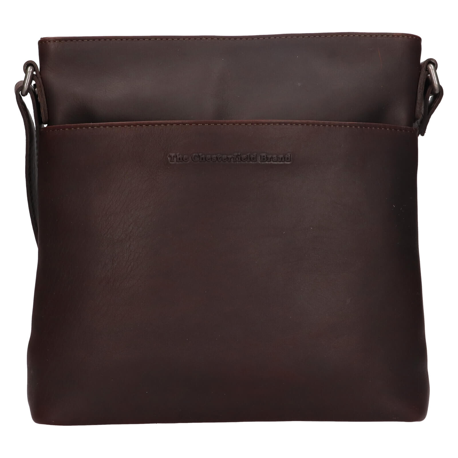Dámská kožená kabelka The Chesterfield Brand Luntona - tmavě hnědá
