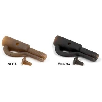 Závěs pro olovo s klipem FAITH X-Safety Lead Clip 10ks šedá