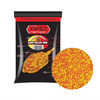 Timár Mix Pro Method Carp Pellet Mix 800 g 1,5 mm Varianta: Ananas - Kyselina máselná (MX5577)