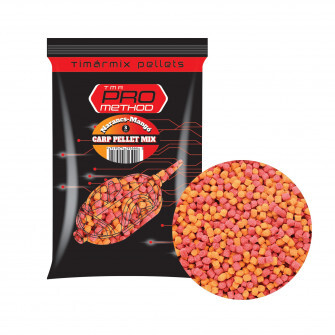 Timár Mix Pro Method Carp Pellet Mix 800 g 3 mm Varianta: Pomeranč - Mango (MX5614)