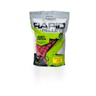 Mivardi Pelety Rapid Easy Catch Jahoda 1 kg 4mm