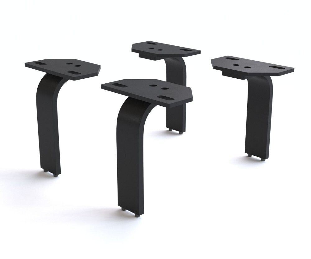 Kovová podnož ve tvaru 