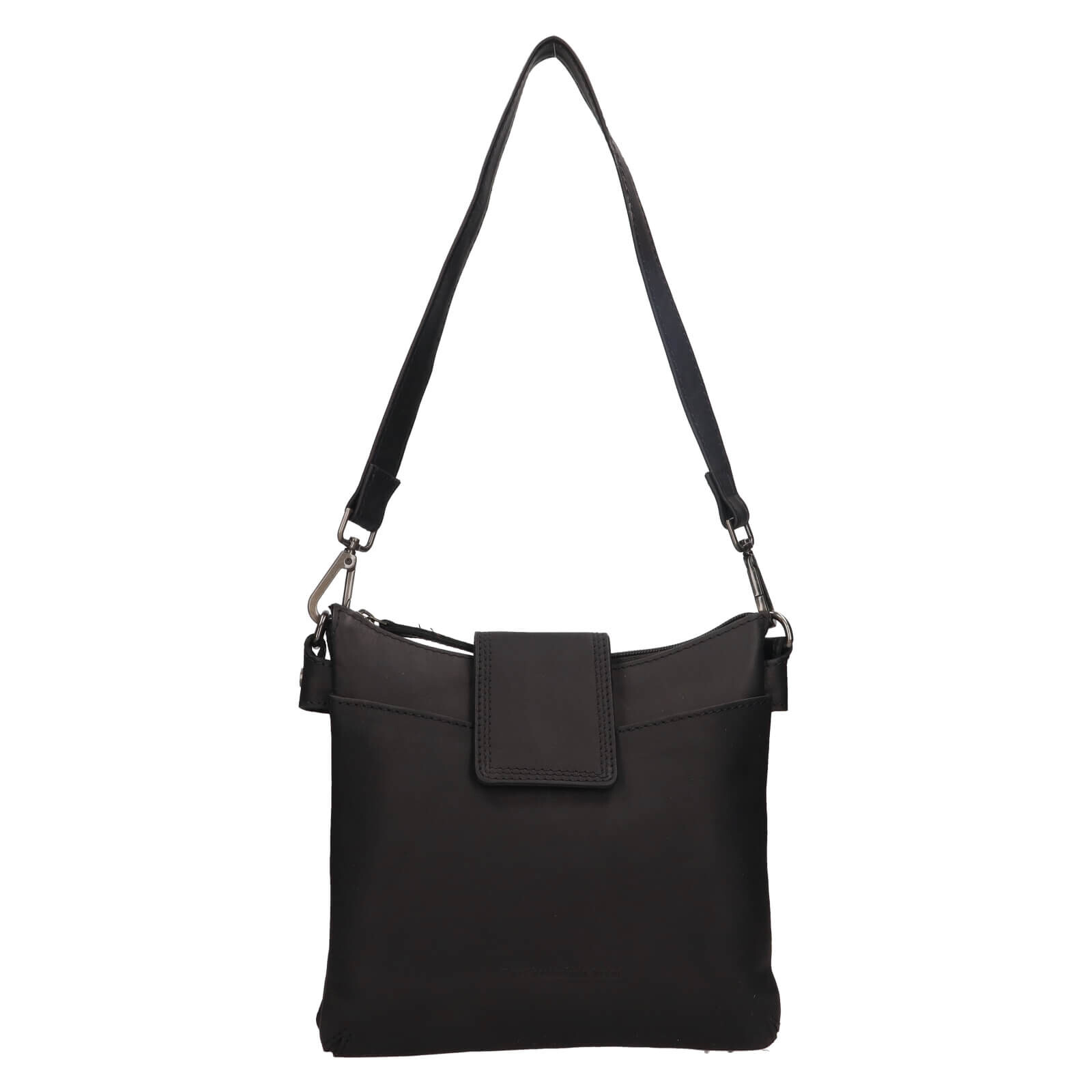Dámská kožená crossbody kabelka The Chesterfield Brand Calora - černá