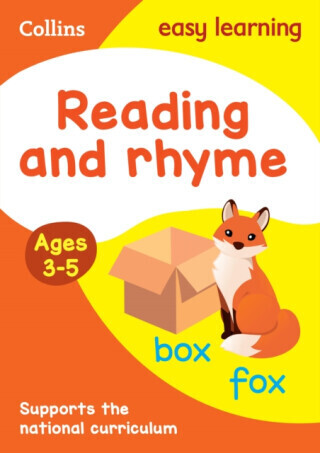 Reading and Rhyme Ages 3-5 - Collins Easy Learning