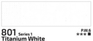 Kvašová barva Rosa 20ml – 801 Titanium White