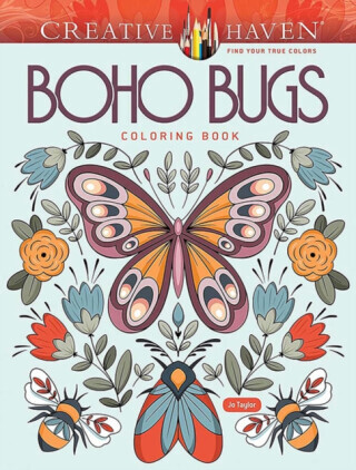 Creative Haven Boho Bugs Coloring Book - Jo Taylor