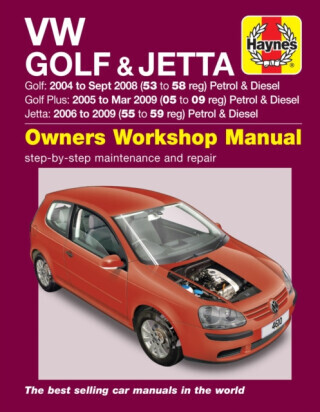 VW Golf (04 - Sept 08), Golf Plus (05 - Mar 09) & Jetta (06 - 09) Haynes Repair Manual - Haynes Publishing