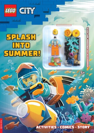 LEGOÂ® City: Splash into Summer Activity Book (with diver LEGO minifigure and underwater accessories) - Buster Books, LEGOÂ®
