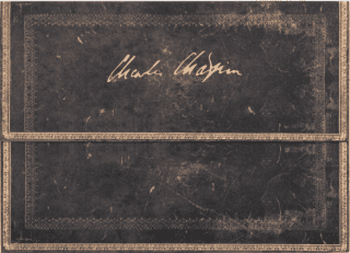 Desky Paperblanks  - Celebrating Charlie Chaplin, A4 (Defekt)