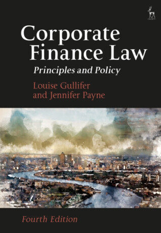 Corporate Finance Law - Jennifer  Payne, Professor Louise  Gullifer