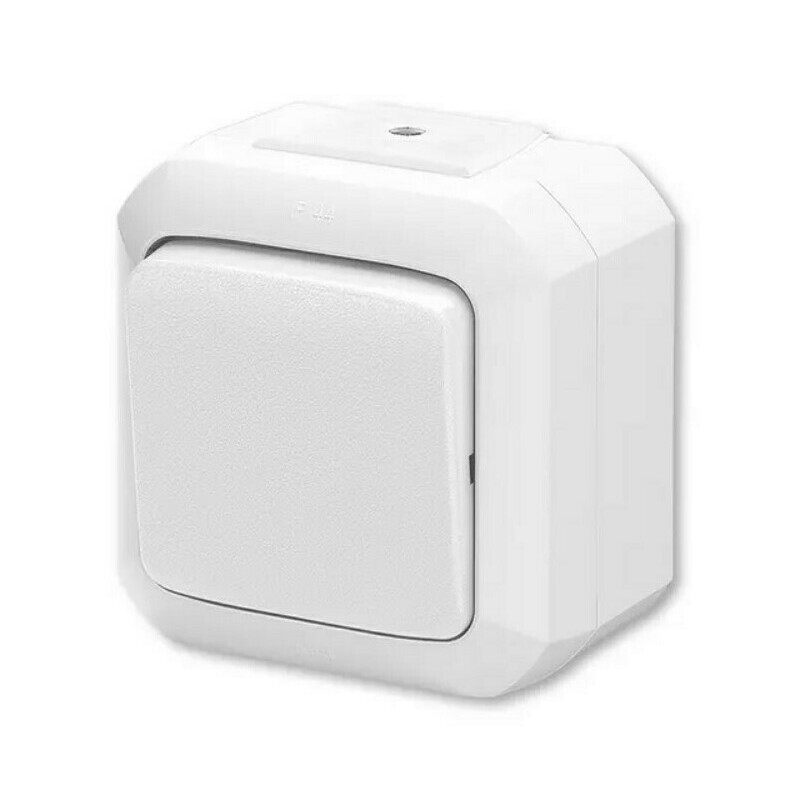 Tlačítko střídavé řazení 6/0 ABB Variant bílá