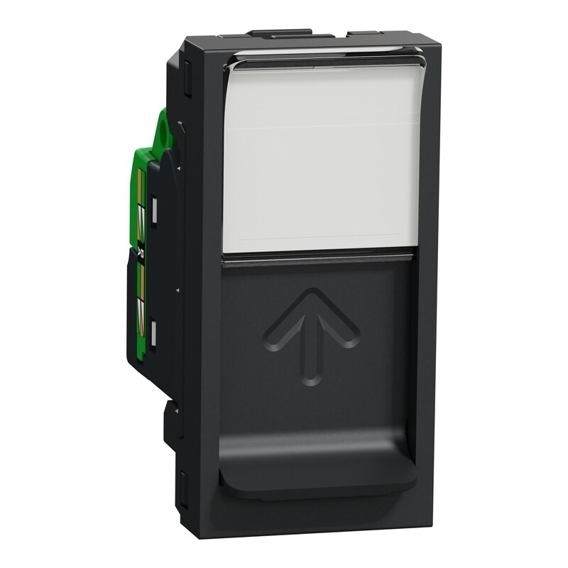 Zásuvka datová Schneider Electric Unica Nová antracit