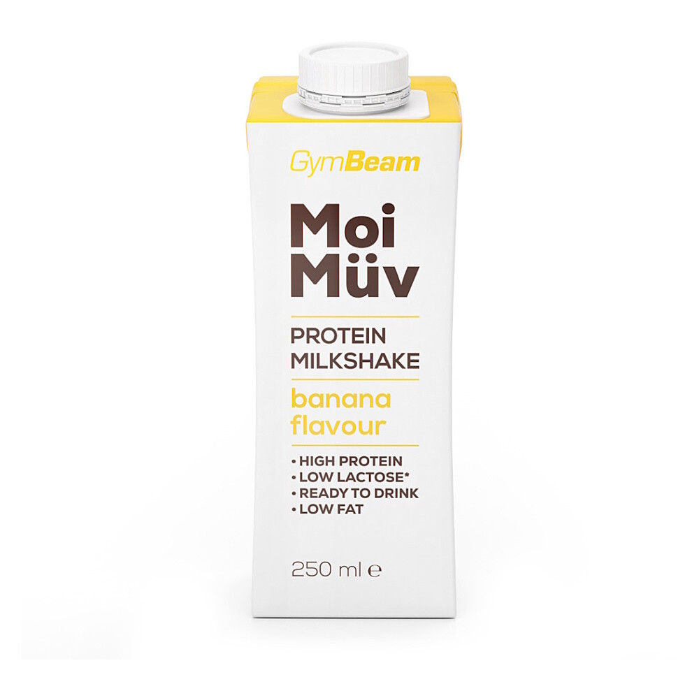 GYMBEAM MoiMüv proteinový milkshake banán 250 ml