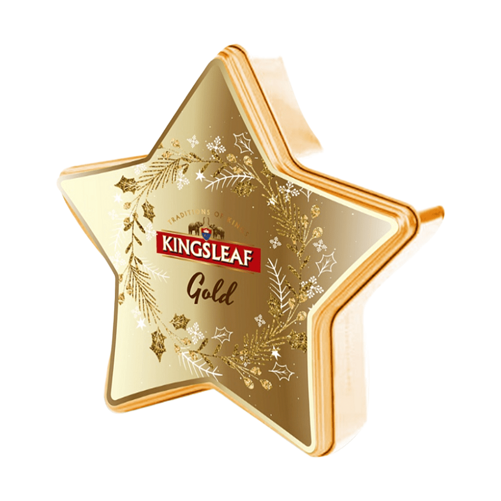 KINGSLEAF Kolekce hvězda zlatá 30 g