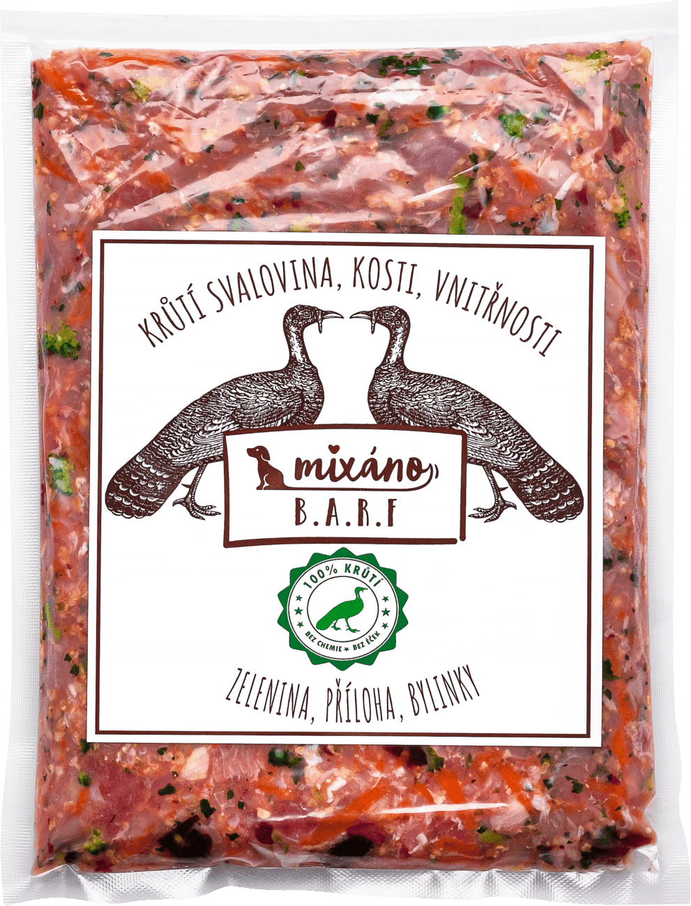 Barf Mixano krůtí 1kg