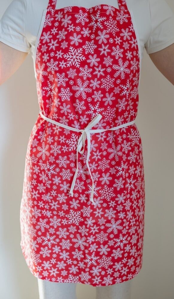 Polášek Bavlněná zástěra Vločky