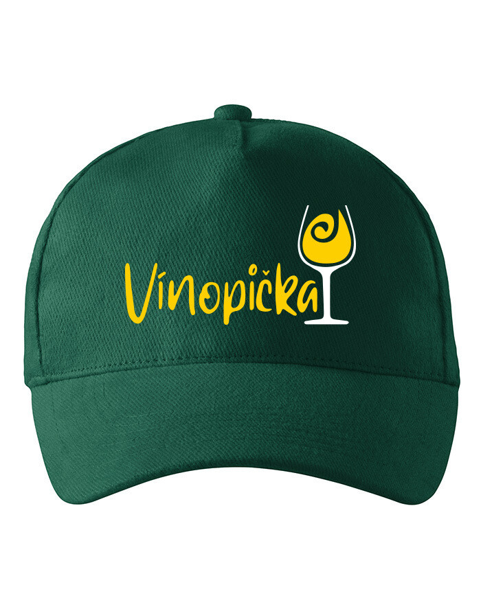 Kšiltovka Vínopička – pro milovnice vína a pohody