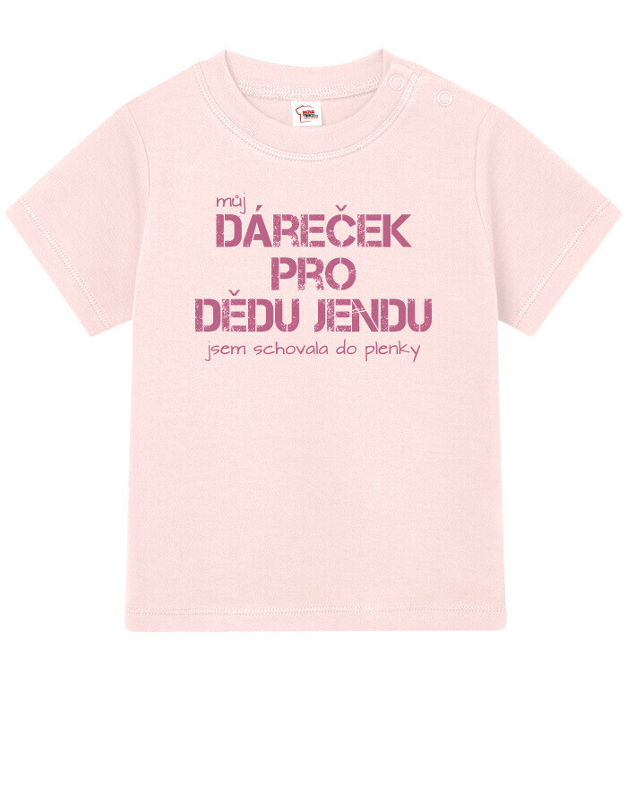 Dětské tričko pro miminka Dáreček pro .... s volitelným jménem