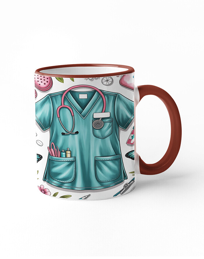 Keramický hrnek pro zdravotní sestru