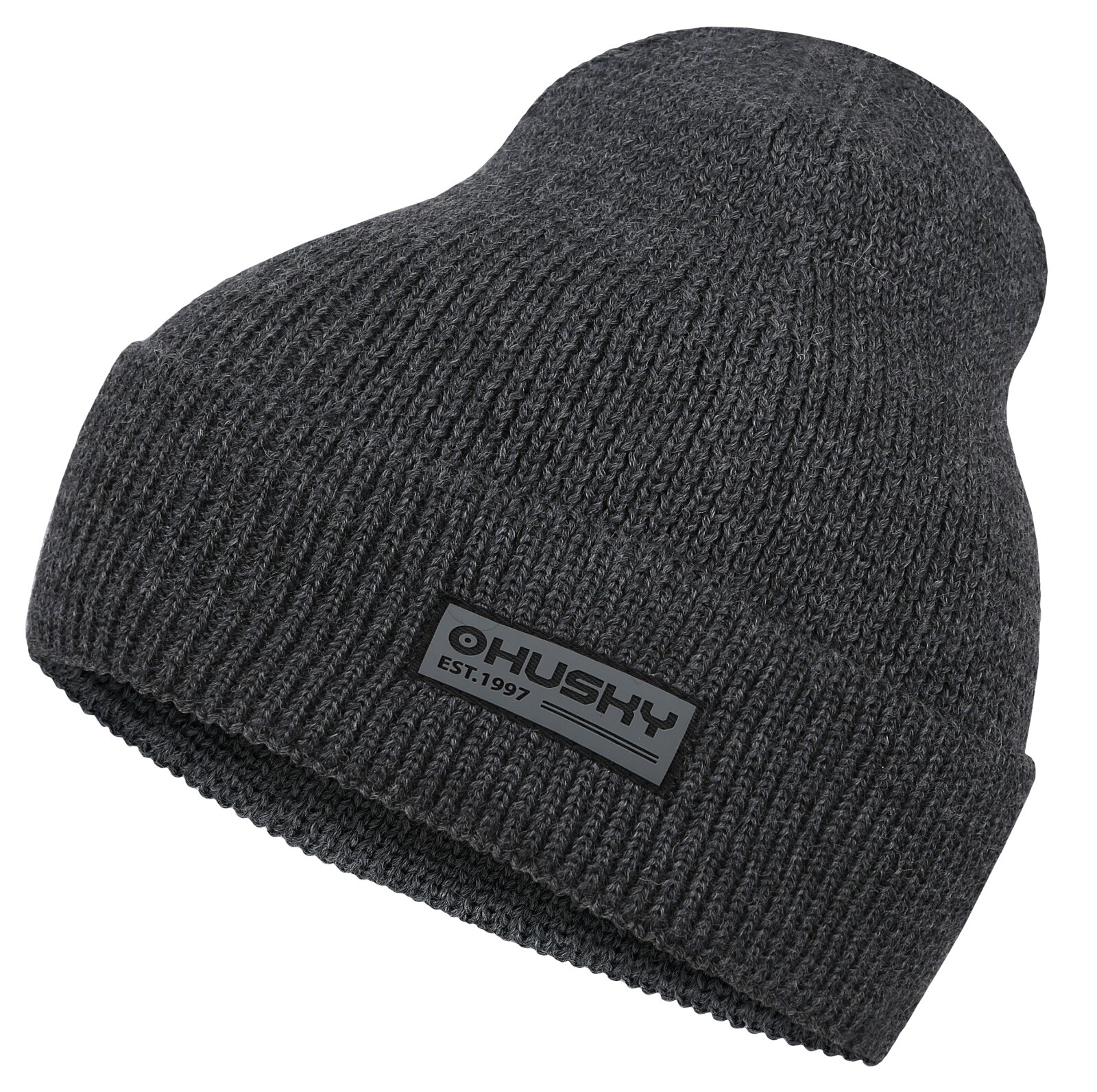 Husky Pánská merino čepice Meru grey Velikost: L-XL