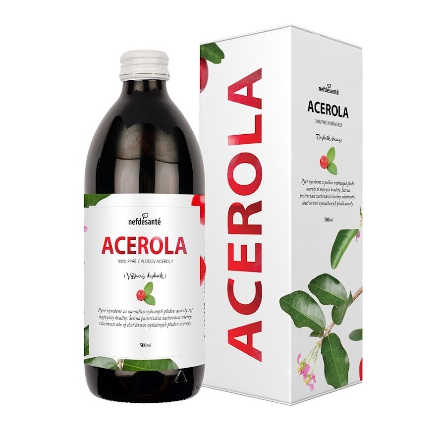 Nefdesante Acerola 10% sleva 500 ml pyré z plodů 500 ml