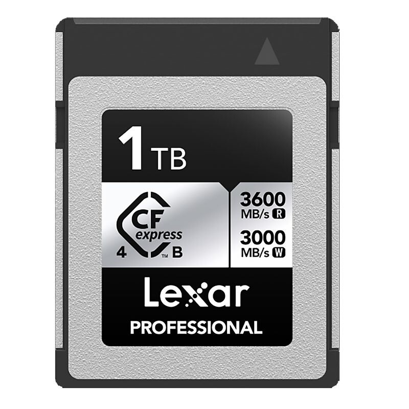 LEXAR CFexpress 4.0 Pro Silver, R3600/W3300 1TB