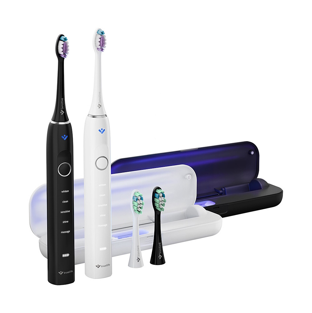 TRUELIFE SonicBrush clean70 UV duo sonické zubní kartáčky 2 kusy